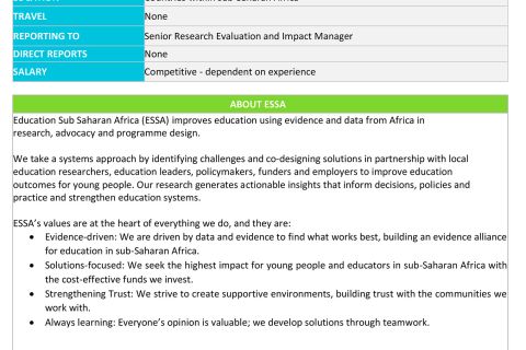 CALL FOR EXPRESSIONS OF INTEREST – Consultancy: Design and Implementation of ACSL Impact Studies (2026–2030)